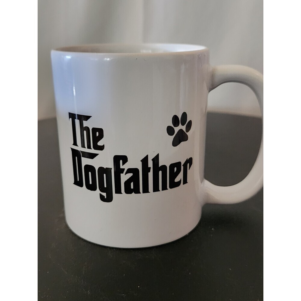 Dogfather Tea Coffee Mug 12oz., White